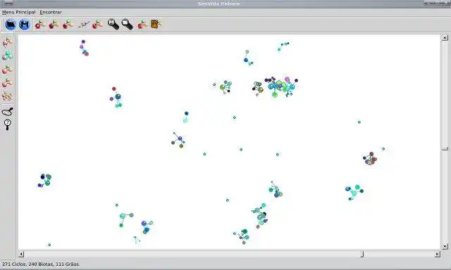 Descargue la herramienta web o la aplicación web SimVida, Artificial Life Simulator