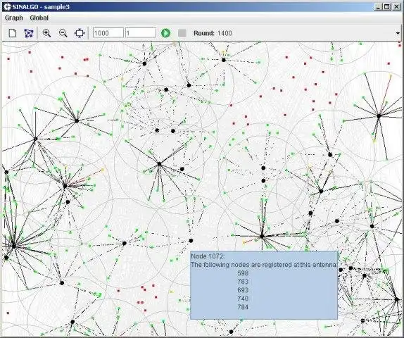 Unduh alat web atau aplikasi web Sinalgo