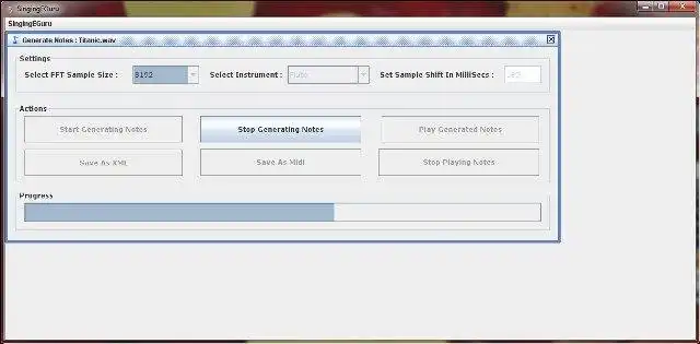 Download webtool of webapp SingingEGuru