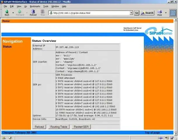 Download web tool or web app SIPatH - VoIP Router for OpenWRT