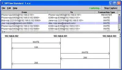 Unduh alat web atau aplikasi web SIPFlow