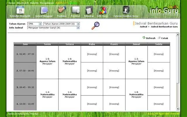 Download web tool or web app SISFO JIBAS
