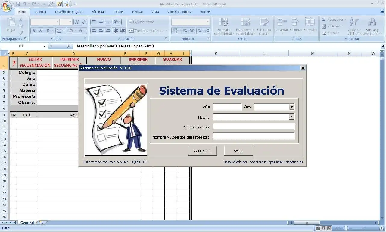 Tải xuống công cụ web hoặc ứng dụng web Sistema de Evaluacion