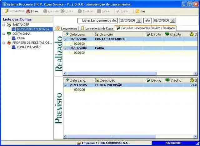 Download web tool or web app Sistema Processa E.R.P. Open Source