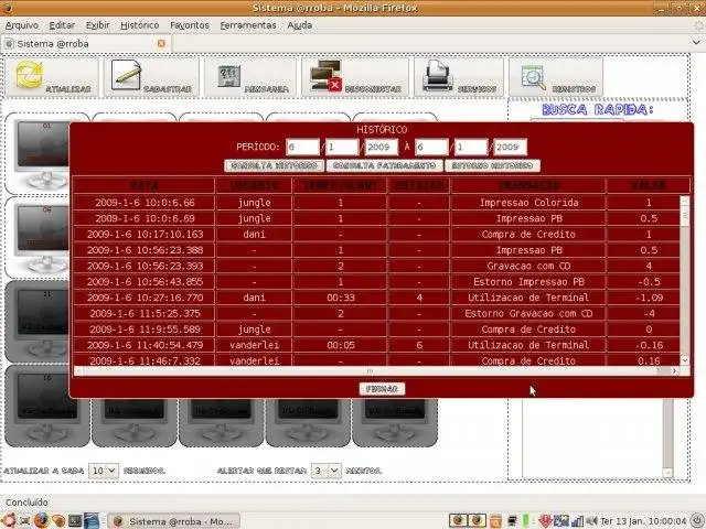 下载网络工具或网络应用程序 Sistema @rroba