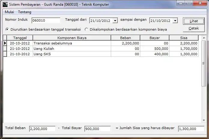 Download webtool of webapp Sistem Pembayaran