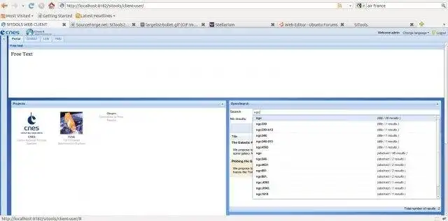 Download web tool or web app SITools2