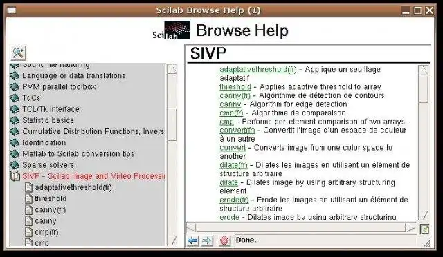 Scilab用のWebツールまたはWebアプリSIVPツールボックスをダウンロードする