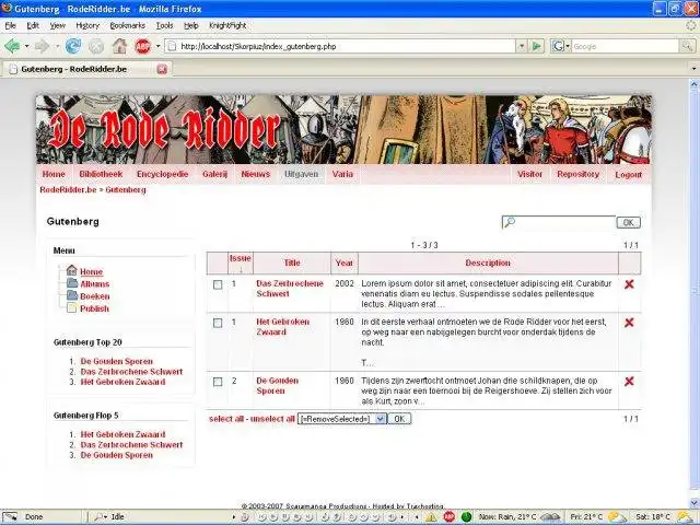 Mag-download ng web tool o web app na Skorpiuz CMS