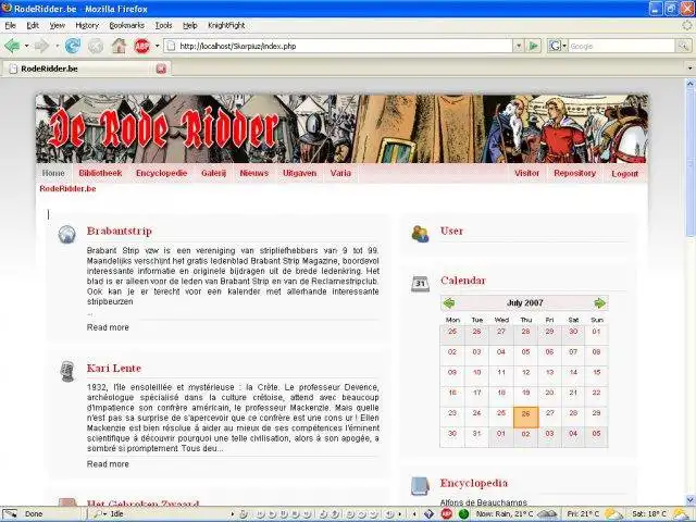 Завантажте веб-інструмент або веб-додаток Skorpiuz CMS
