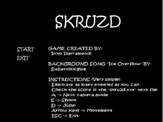 Download web tool or web app skruzd to run in Windows online over Linux online