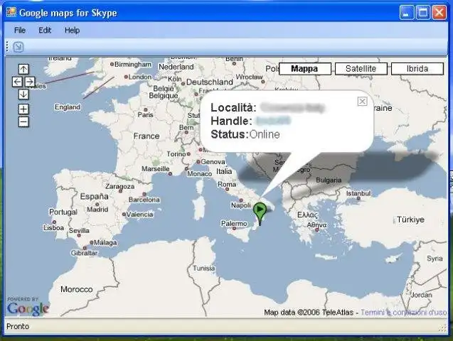 Download web tool or web app Skype4map