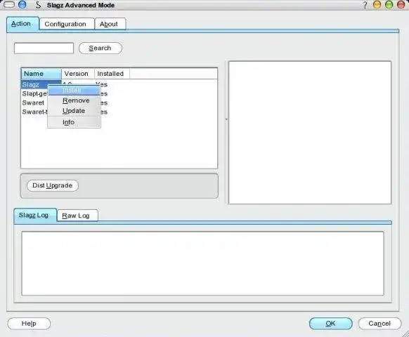 Download web tool or web app Slagz - Slackware Package Manager