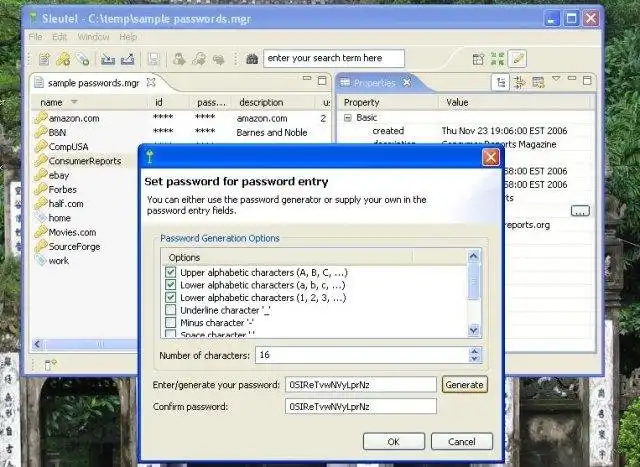 Download web tool or web app Sleutel: An RCP based Password Manager