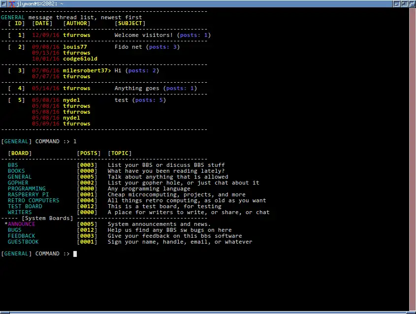 Muat turun alat web atau aplikasi web SlightBBS