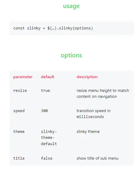 Descargue la herramienta web o la aplicación web Slinky