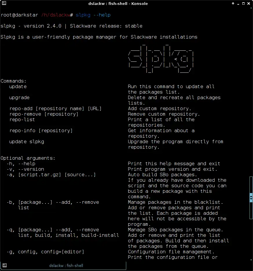 Baixe a ferramenta da web ou o aplicativo da web slpkg