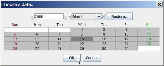 Descărcați instrumentul web sau aplicația web Smart Calendar pentru aplicații Java