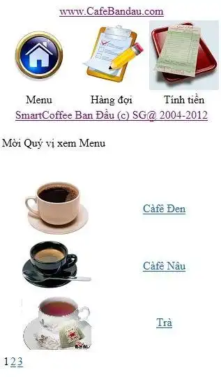 Muat turun alat web atau aplikasi web SmartCoffee