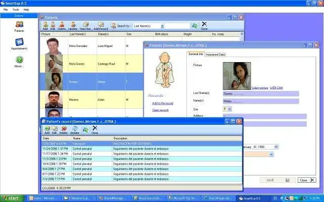 Download webtool of webapp SmartExp (Beheer van medische dossiers)