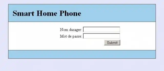 Télécharger l'outil Web ou l'application Web Maison intelligente et téléphonie