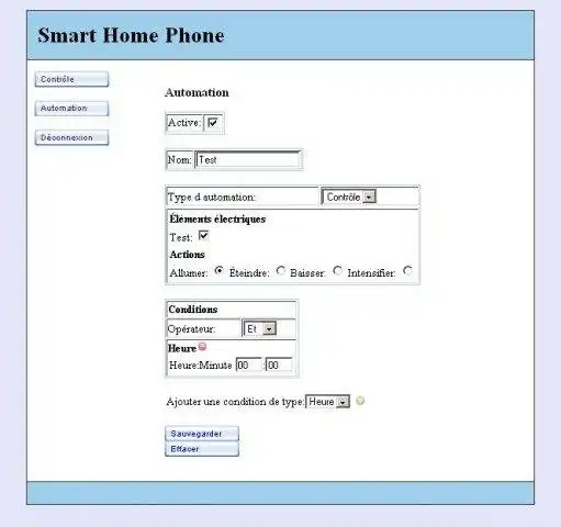 Download web tool or web app Smart home and telephony