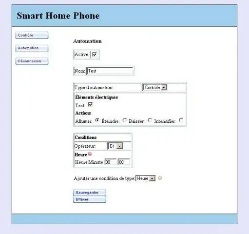 Web-Tool oder Web-App herunterladen Smart Home und Telefonie