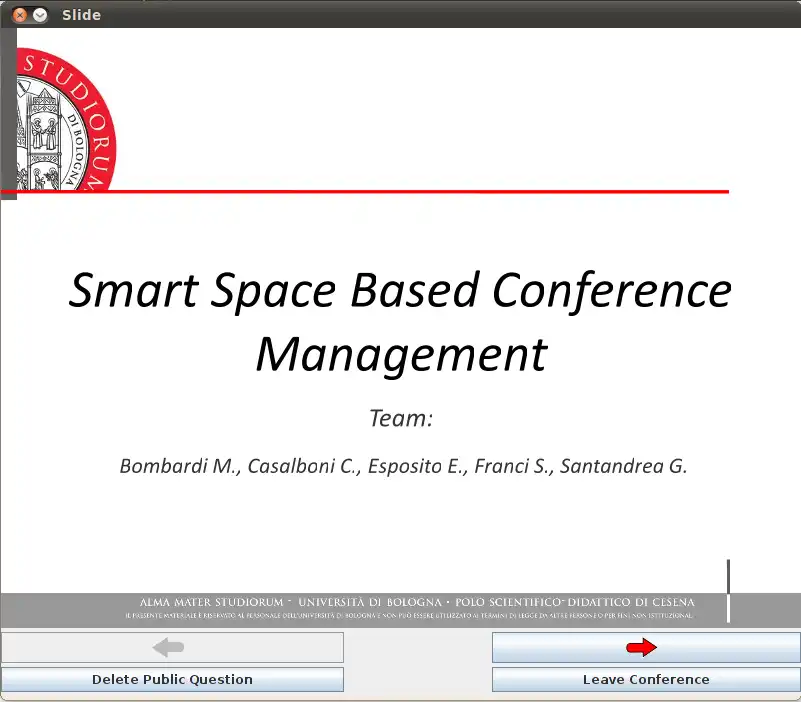 Download web tool or web app SmartMessageConference