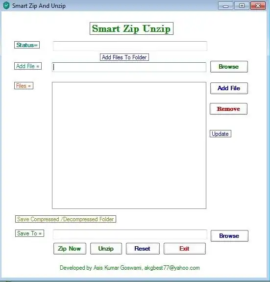 Download web tool or web app SmartZipUnzip