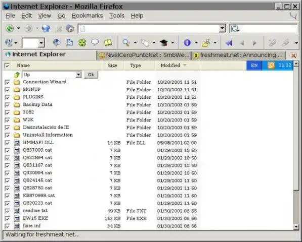 Descargue la herramienta web o la aplicación web smbwebclient.php