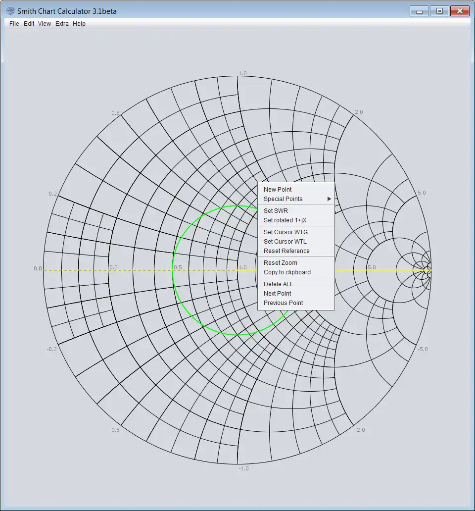 Download web tool or web app Smith Chart Calculator