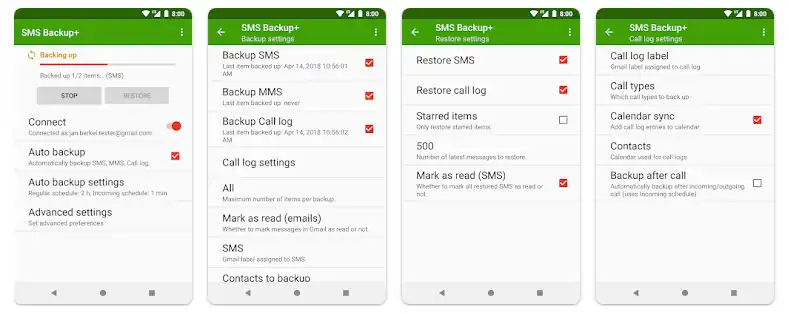 Download web tool or web app SMS Backup+