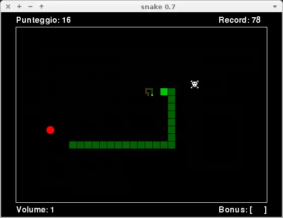 Scarica lo strumento web o l'app web snake pygame per l'esecuzione in Linux online