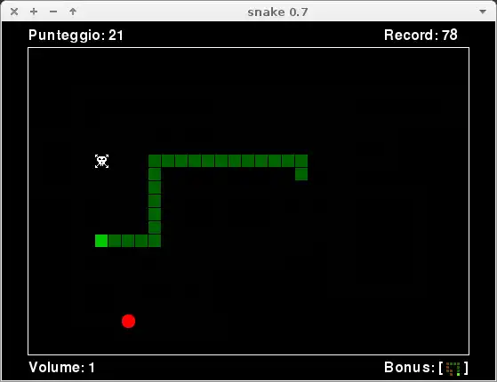 Scarica lo strumento web o l'app web snake pygame per l'esecuzione in Linux online