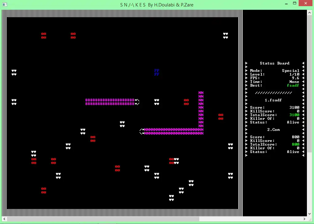 Descargue la herramienta web o la aplicación web Snakes para ejecutar en Linux en línea