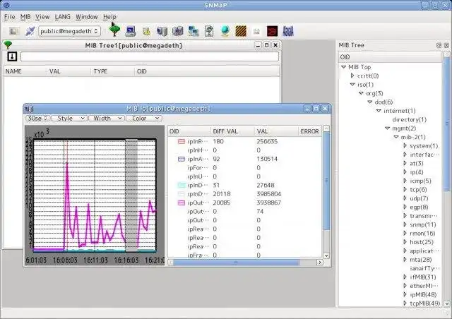 下载网络工具或网络应用程序 SNMaP