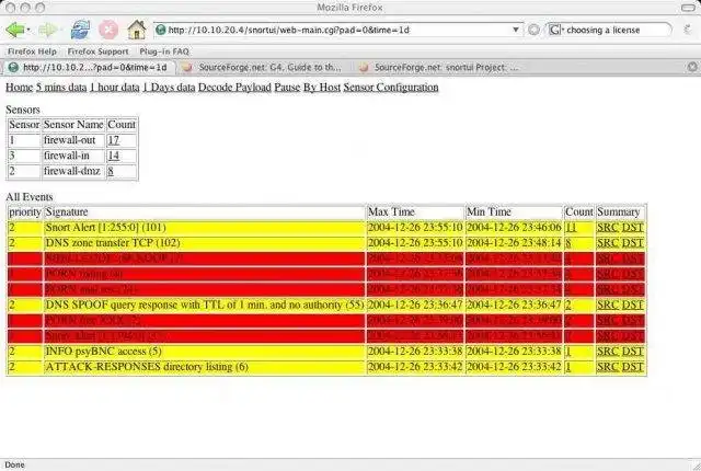 Unduh alat web atau aplikasi web SnortUI