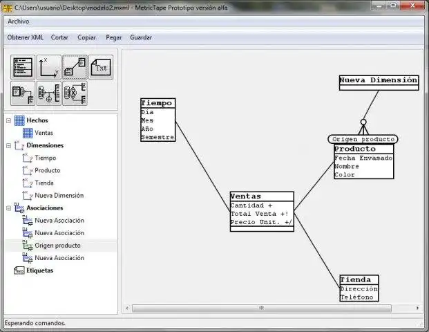 Завантажте веб-інструмент або веб-програму Snowflake Multidimensional CASE Tool