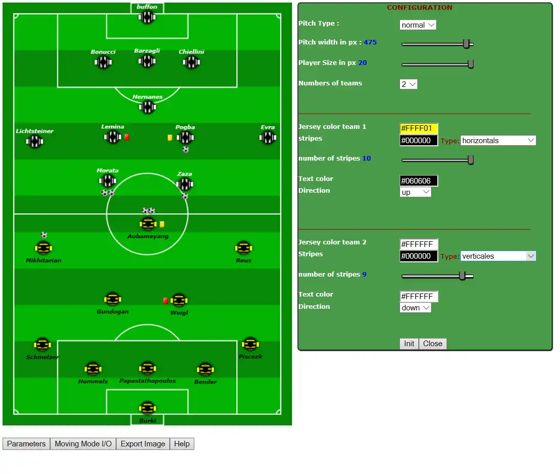 Download de webtool of webapp SoccerPitchTeamEdition