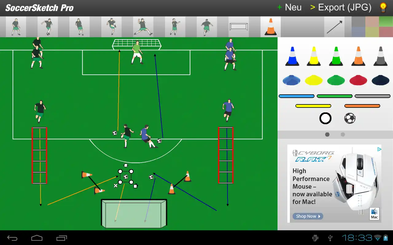 Download webtool of webapp SoccerSketch