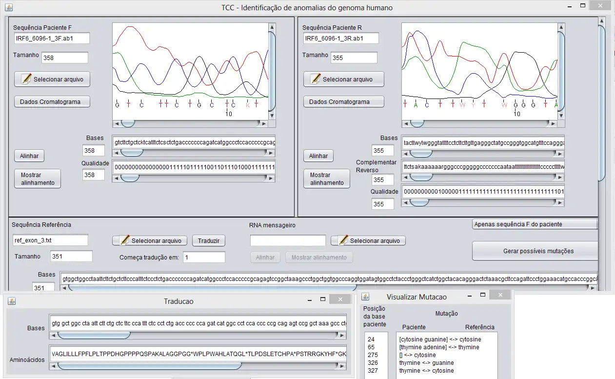 Download web tool or web app Software de análise e seq genético