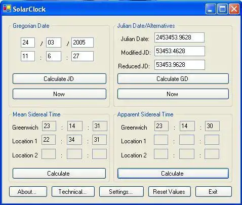 Download web tool or web app Solar Clock to run in Linux online