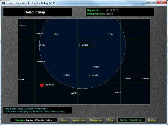 Baixe a ferramenta da web ou o aplicativo da web Solarex - Viaje e explore o Galaxy para executar no Linux online