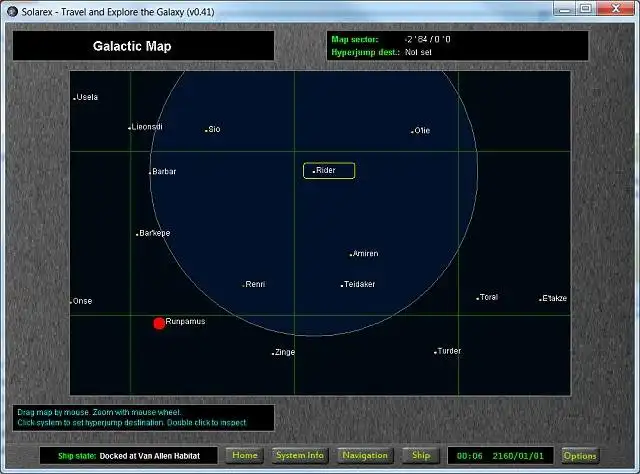 Téléchargez l'outil Web ou l'application Web Solarex - Voyagez et explorez la galaxie pour fonctionner sous Linux en ligne