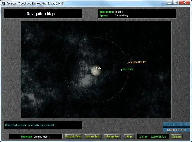 Téléchargez l'outil Web ou l'application Web Solarex - Voyagez et explorez la galaxie pour fonctionner sous Linux en ligne