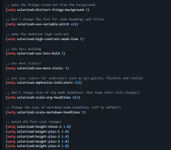 Descargue la herramienta web o la aplicación web Solarized for Emacs