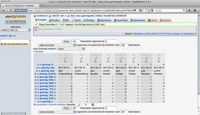 Download web tool or web app Solar Monitor