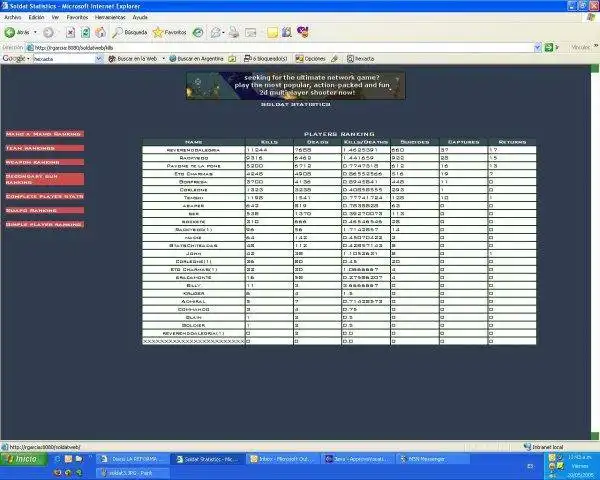 Téléchargez l'outil Web ou l'application Web Soldat Web pour l'exécuter sous Windows en ligne sur Linux en ligne