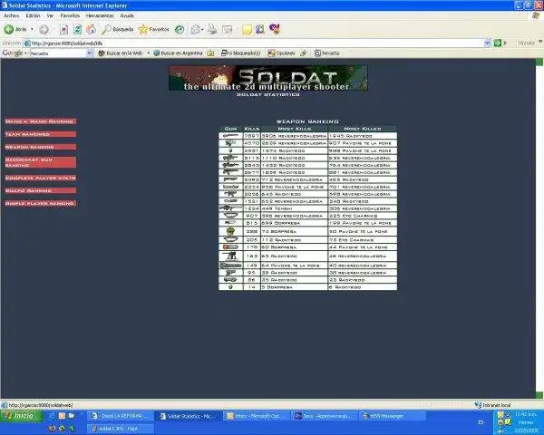 Mag-download ng web tool o web app na Soldat Web upang tumakbo sa Windows online sa Linux online