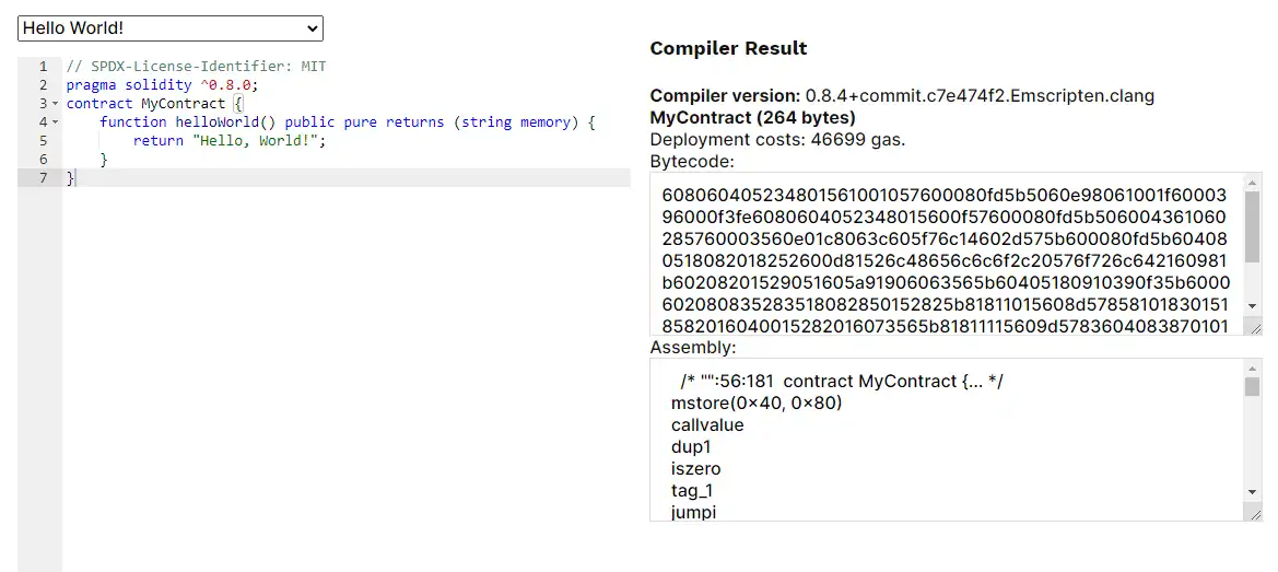 הורד כלי אינטרנט או אפליקציית אינטרנט Solidity